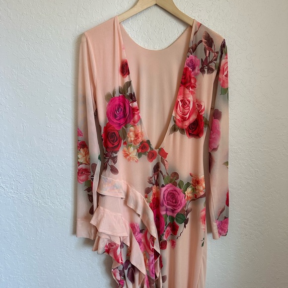 AFRM Jacie Floral Backless Ruffle Dress - Picture 7 of 8